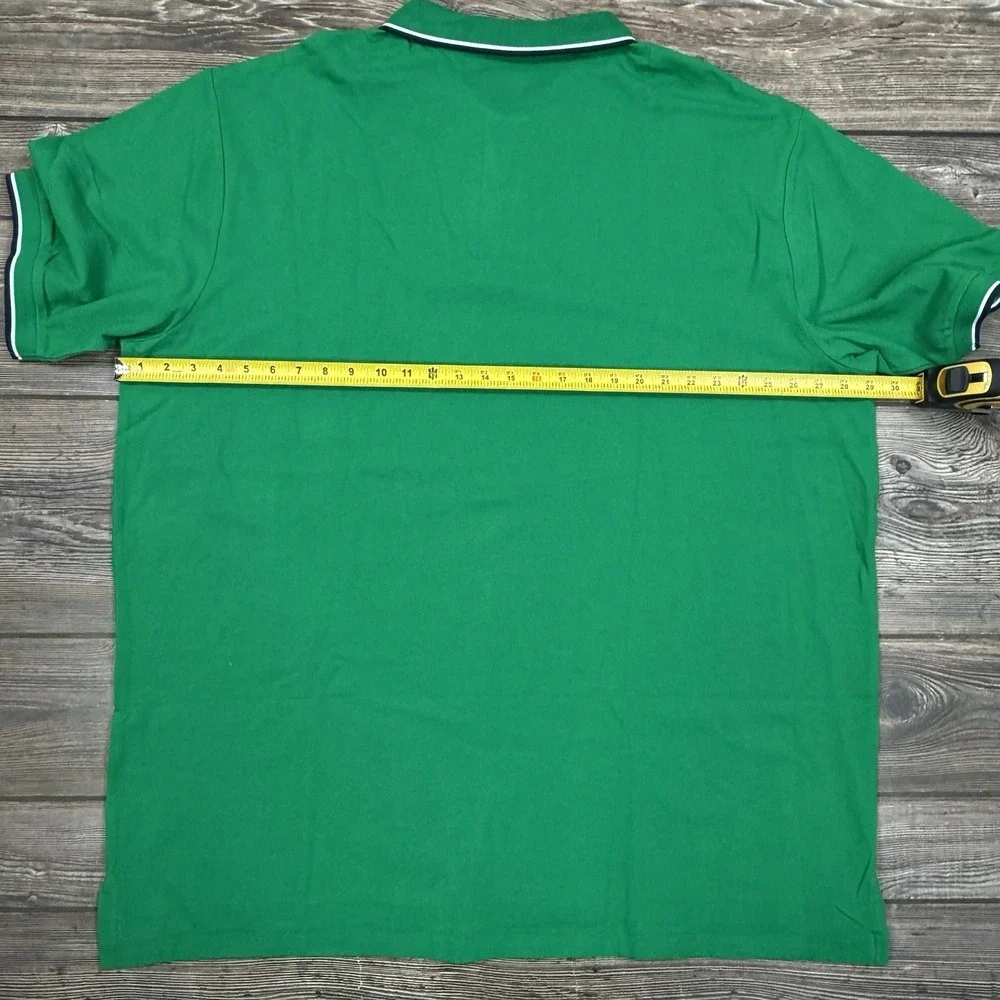 Polo Ralph Lauren Men's Big & Tall‎ Mesh Polo Shirt Green Size 3XLT NEW